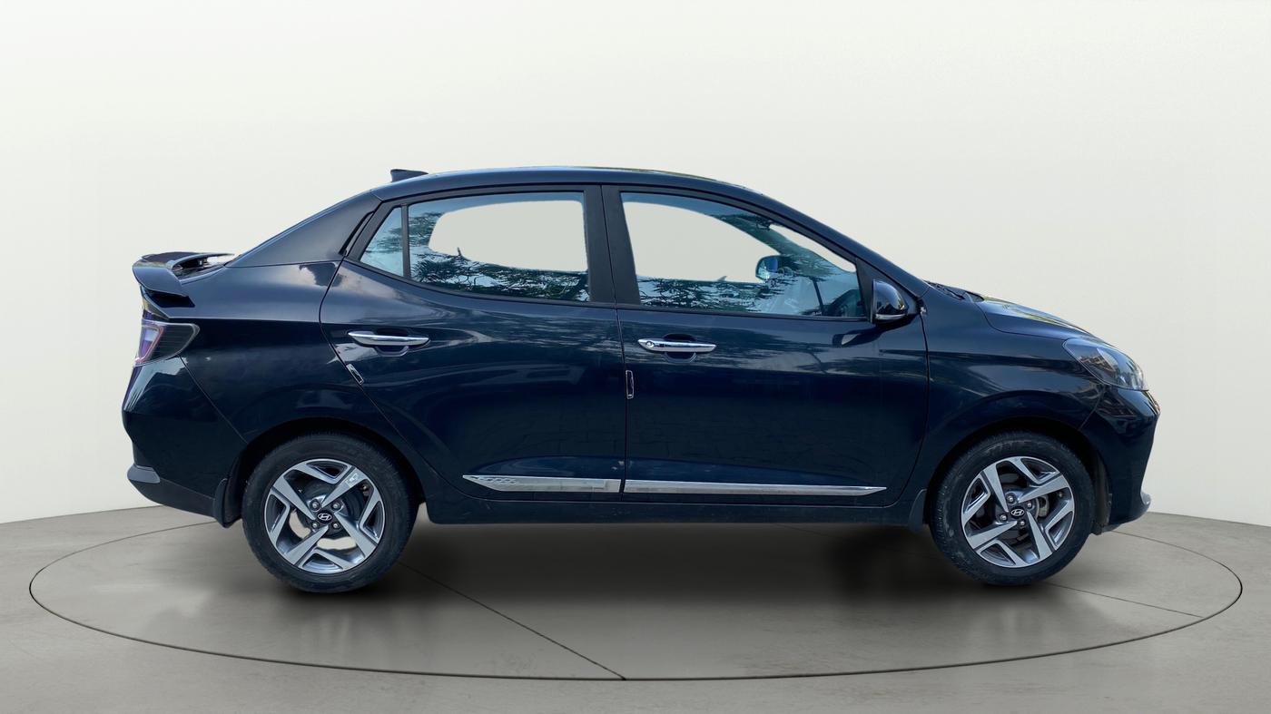 2024 Hyundai AURA SX 1.2 CNG, CNG, Manual, 27,116 km, Right Side View