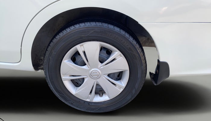 2016 Nissan Sunny XL, Petrol, Manual, 1,28,818 km, Left Rear Wheel