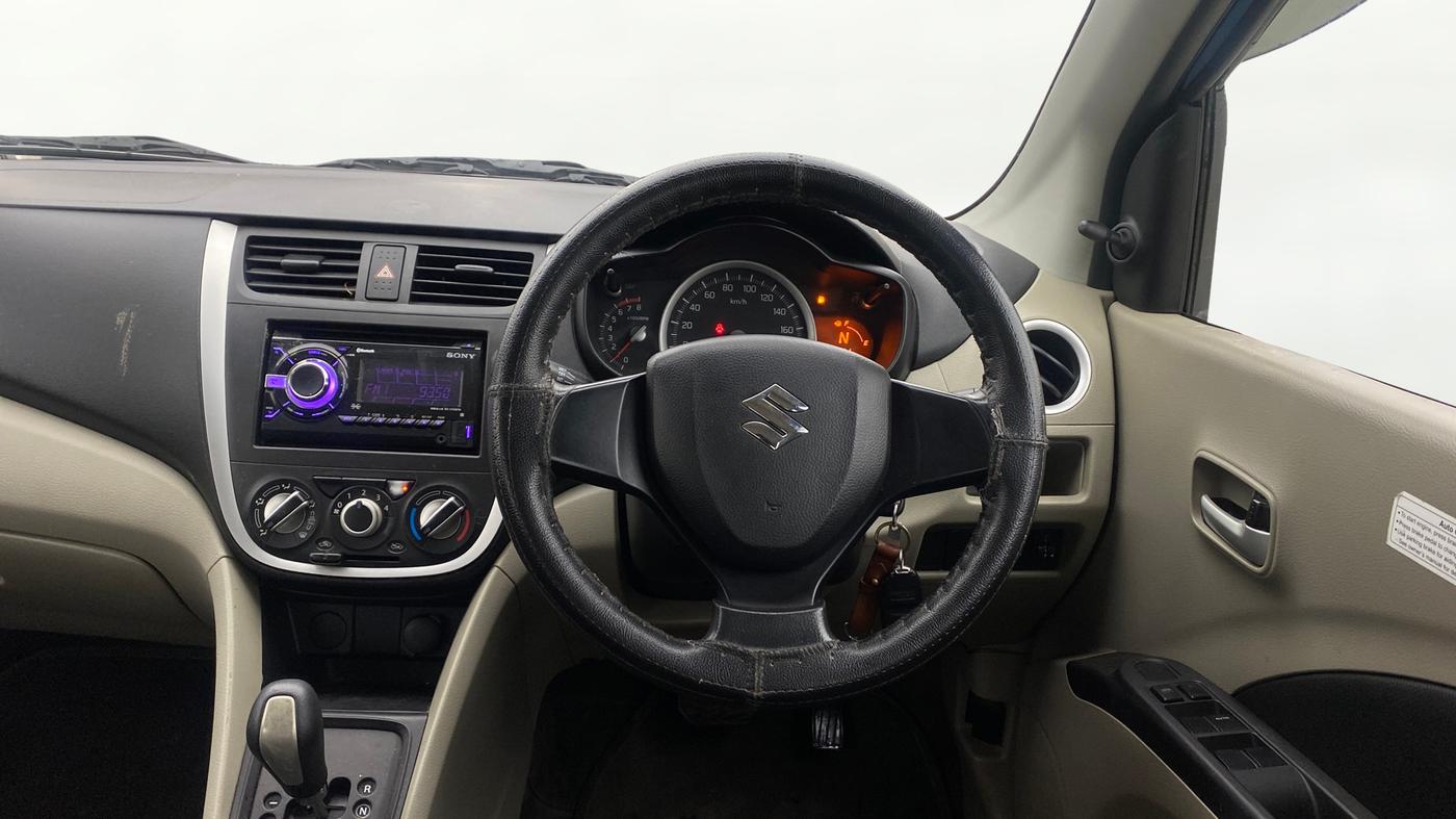 2015 Maruti Celerio VXI AMT, Petrol, Automatic, 51,141 km, Steering Wheel Close Up