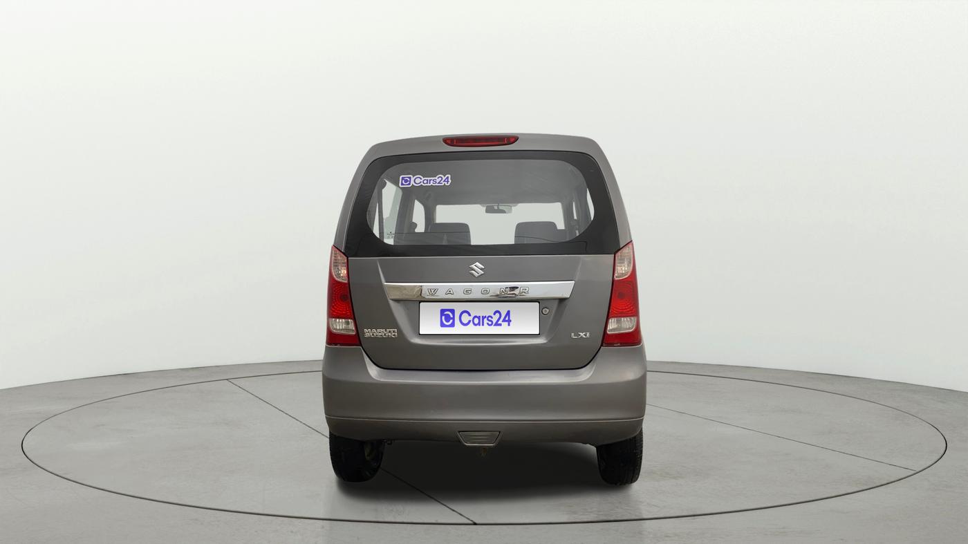 2012 Maruti Wagon R 1.0 LXI, Petrol, Manual, 56,980 km, Back/Rear