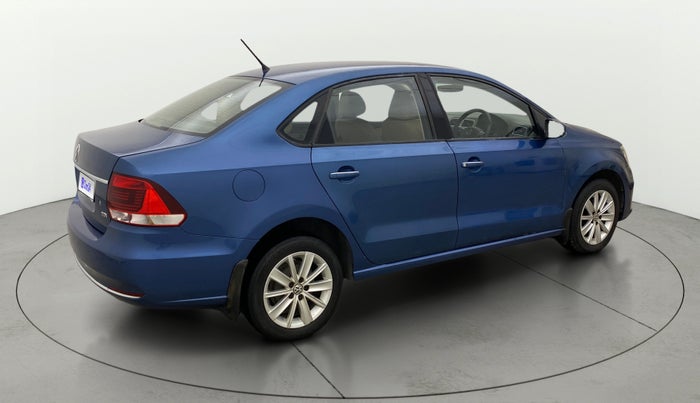 2017 Volkswagen Vento HIGHLINE 1.5 AT, Diesel, Automatic, 92,823 km, Right Back Diagonal