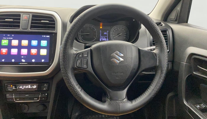 2021 Maruti Vitara Brezza VXI, Petrol, Manual, 29,756 km, Steering Wheel Close Up