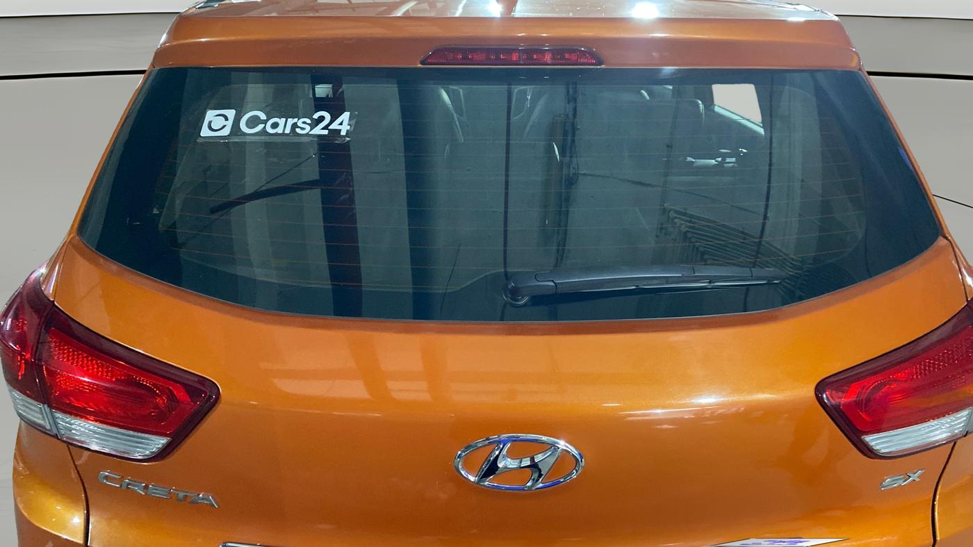 2018 Hyundai Creta SX (O) 1.6 PETROL, Petrol, Manual, 31,095 km, Rear Windshield