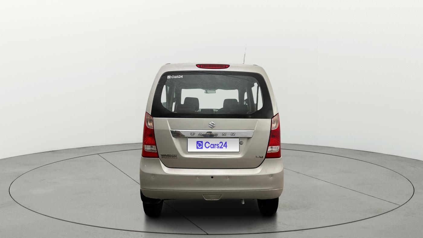 2015 Maruti Wagon R 1.0 LXI, Petrol, Manual, 60,380 km, Back/Rear