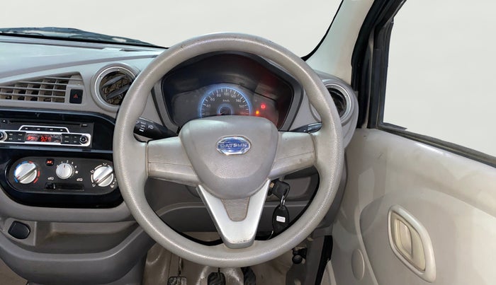 2017 Datsun Redi Go T (O), Petrol, Manual, 82,524 km, Steering Wheel Close Up