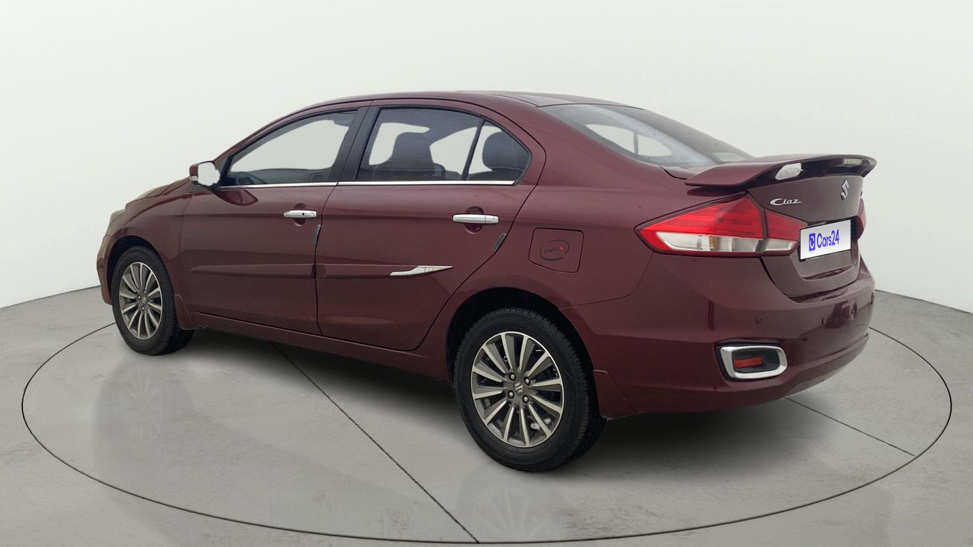 2019 Maruti Ciaz ALPHA  AT 1.5 SHVS PETROL, Petrol, Automatic, 60,463 km, Left Back Diagonal