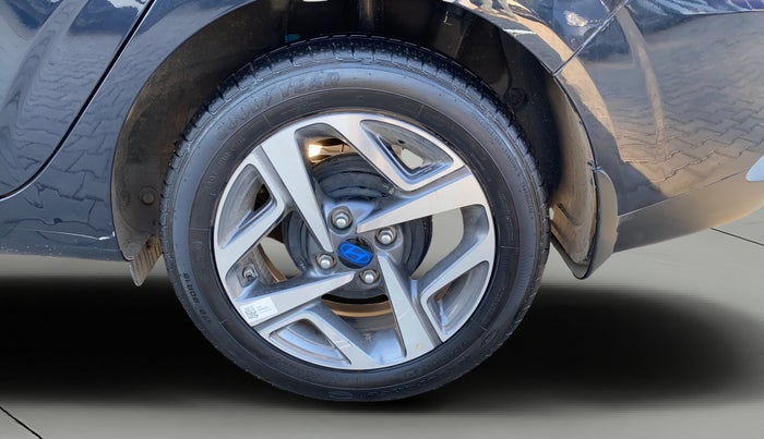 2024 Hyundai AURA SX 1.2 CNG, CNG, Manual, 16,272 km, Left Rear Wheel