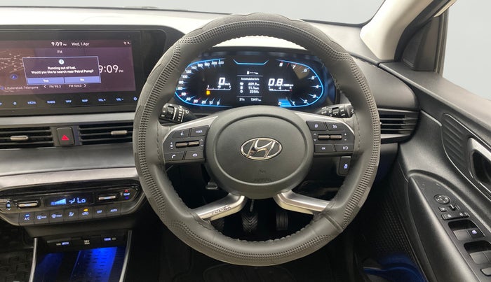 2021 Hyundai NEW I20 ASTA (O) 1.2 MT, Petrol, Manual, 13,491 km, Steering Wheel Close Up