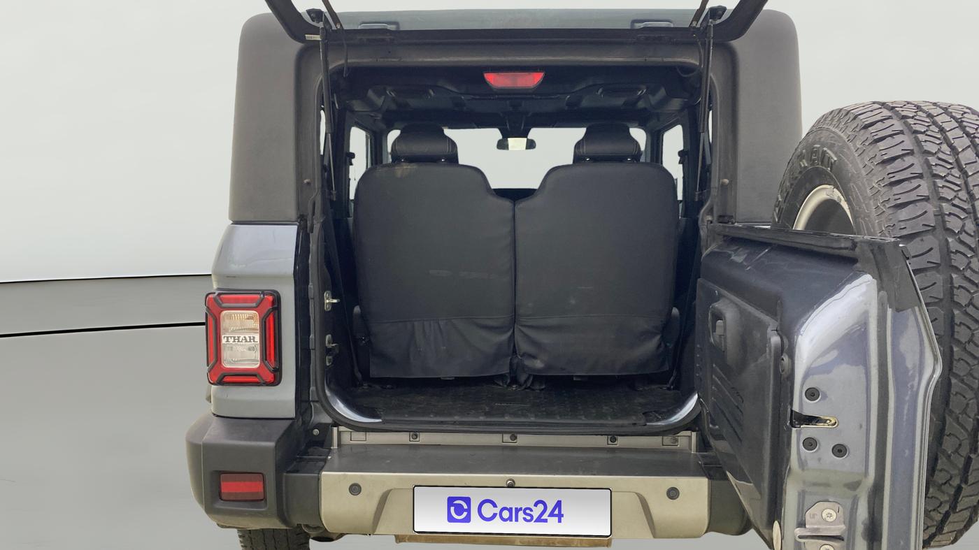 2021 Mahindra Thar LX PETROL HT 4WD AT, Petrol, Automatic, 33,928 km, Boot Open Zoomed View
