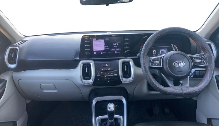 2020 KIA SONET HTX 1.0 IMT, Petrol, Manual, 58,454 km, Dashboard