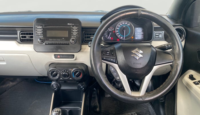 2017 Maruti IGNIS DELTA 1.2, Petrol, Manual, 63,862 km, Steering Wheel Close Up