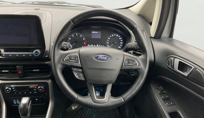 2018 Ford Ecosport TITANIUM + 1.5L PETROL AT, Petrol, Automatic, 10,404 km, Steering Wheel Close Up