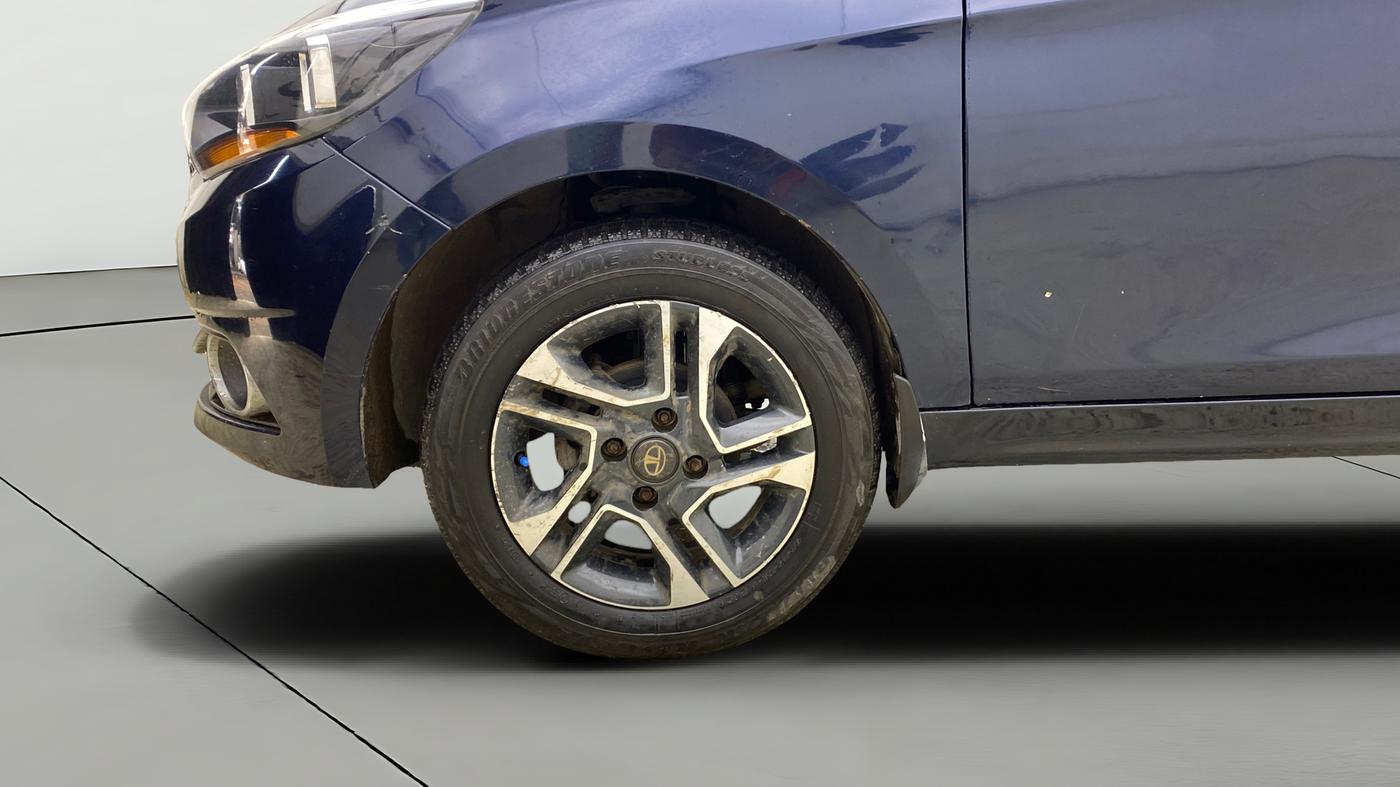 2018 Tata TIGOR XZ PLUS PETROL, Petrol, Manual, 70,845 km, Left Front Wheel