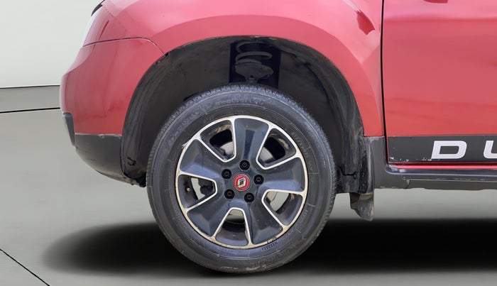 2018 Renault Duster RXS CVT, Petrol, Automatic, 1,43,526 km, Left Front Wheel