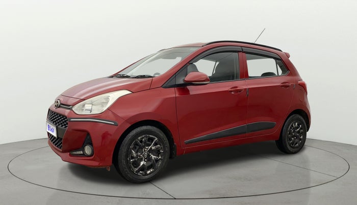 2018 Hyundai Grand i10 SPORTZ 1.2 KAPPA VTVT, Petrol, Manual, 83,273 km, Left Front Diagonal