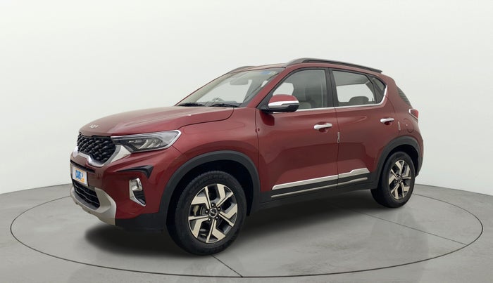 2021 KIA SONET HTX 1.0 IMT, Petrol, Manual, 43,344 km, Left Front Diagonal