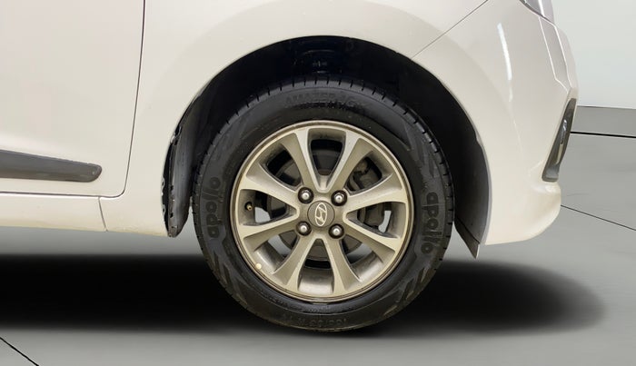 2014 Hyundai Grand i10 ASTA (O) 1.2 KAPPA VTVT, Petrol, Manual, 37,470 km, Right Front Wheel