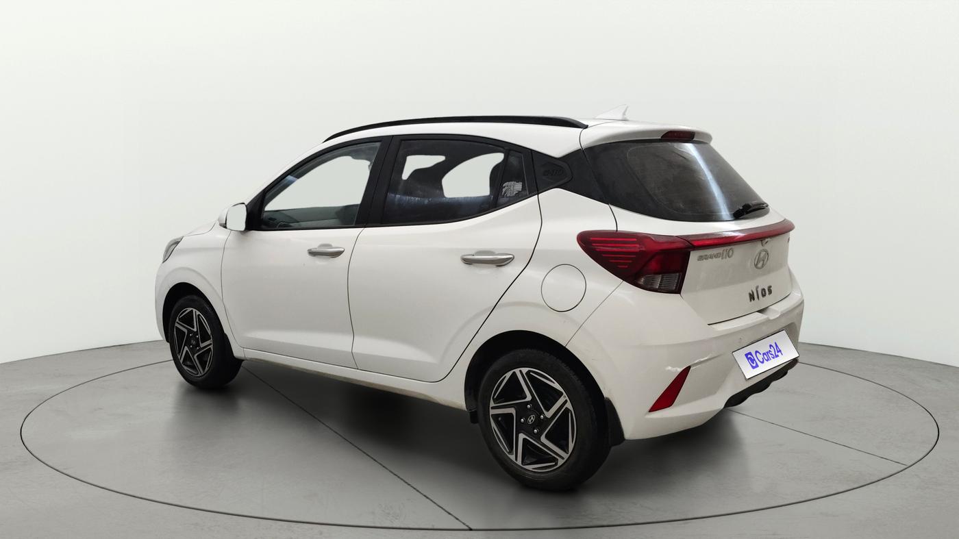 2023 Hyundai GRAND I10 NIOS ASTA 1.2 KAPPA VTVT, Petrol, Manual, 11,670 km, Left Back Diagonal