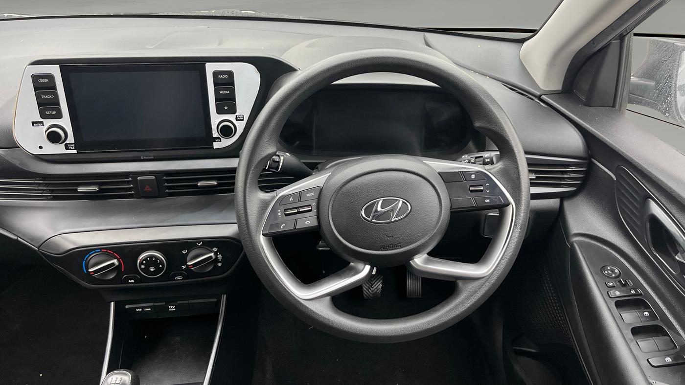 2021 Hyundai NEW I20 SPORTZ 1.2 MT, Petrol, Manual, 24,959 km, Steering Wheel Close Up