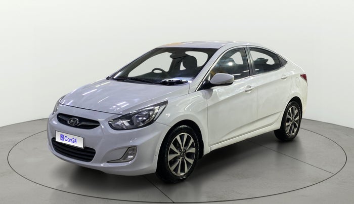 2014 Hyundai Verna FLUIDIC 1.6 CRDI SX, Diesel, Manual, 1,11,484 km, Left Front Diagonal