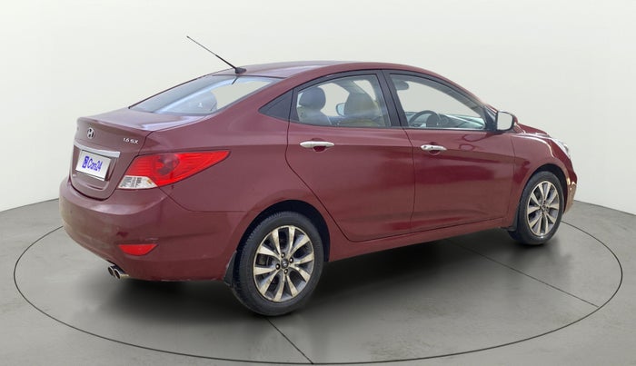 2014 Hyundai Verna FLUIDIC 1.6 VTVT SX OPT, Petrol, Manual, 28,621 km, Right Back Diagonal