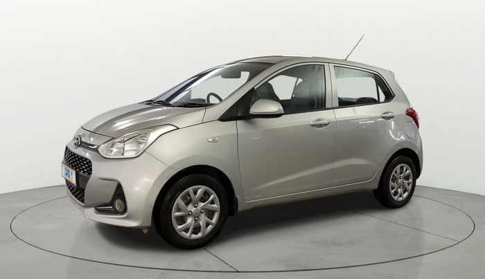 2017 Hyundai Grand i10 SPORTZ 1.2 KAPPA VTVT, Petrol, Manual, 98,050 km, Left Front Diagonal