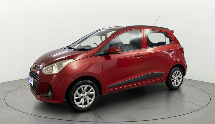2019 Hyundai Grand i10 SPORTZ 1.2 KAPPA VTVT, Petrol, Manual, 51,691 km, Left Front Diagonal