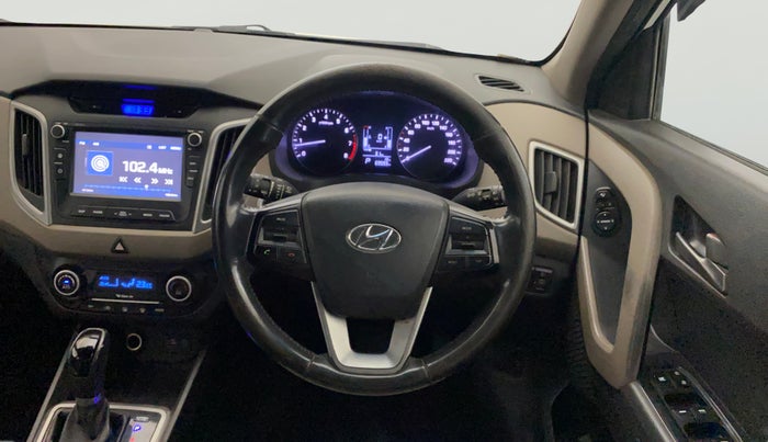 2017 Hyundai Creta SX PLUS AT 1.6 PETROL, Petrol, Automatic, 69,581 km, Steering Wheel Close Up