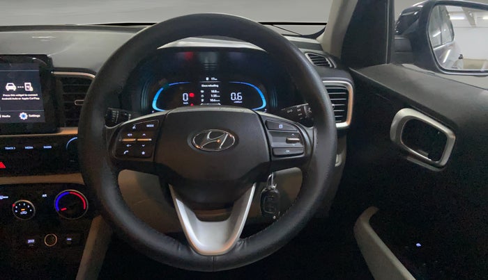 2022 Hyundai VENUE S(O) 1.2, Petrol, Manual, 10,700 km, Steering Wheel Close Up