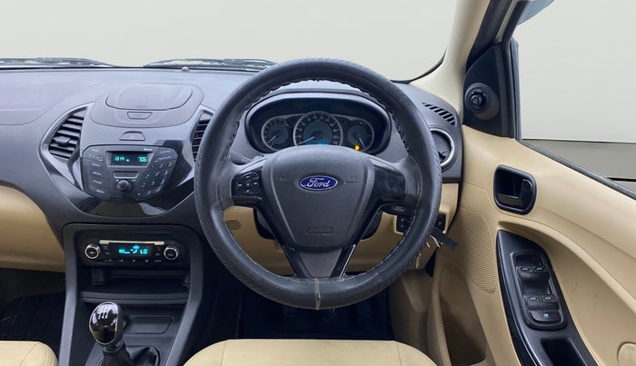 2017 Ford Figo Aspire TITANIUM 1.2 PETROL, Petrol, Manual, 98,248 km, Steering Wheel Close Up
