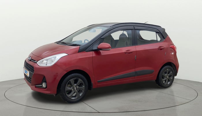 2018 Hyundai Grand i10 SPORTZ 1.2 KAPPA VTVT DUAL TONE, Petrol, Manual, 59,136 km, Left Front Diagonal