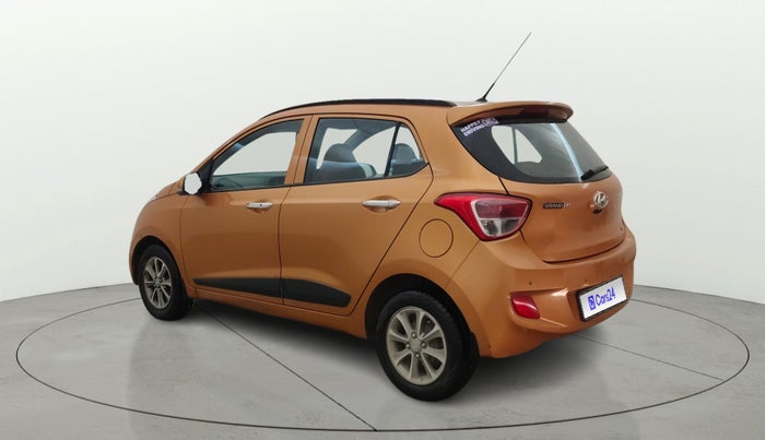 2016 Hyundai Grand i10 ASTA (O) 1.2 KAPPA VTVT, Petrol, Manual, 39,932 km, Left Back Diagonal