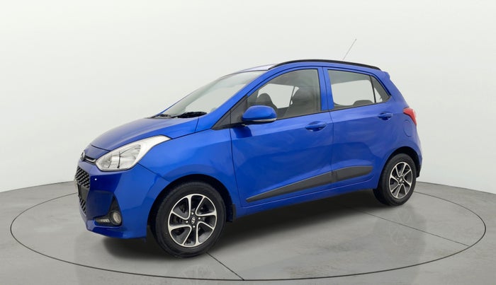 2017 Hyundai Grand i10 SPORTZ (O) AT 1.2 KAPPA VTVT, Petrol, Automatic, 80,082 km, Left Front Diagonal