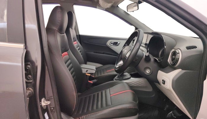 2021 Hyundai GRAND I10 NIOS SPORTZ AMT 1.2 KAPPA VTVT, CNG, Automatic, 28,546 km, Right Side Front Door Cabin