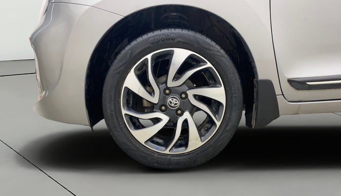 2019 Toyota Glanza V CVT, Petrol, Automatic, 73,903 km, Left Front Wheel
