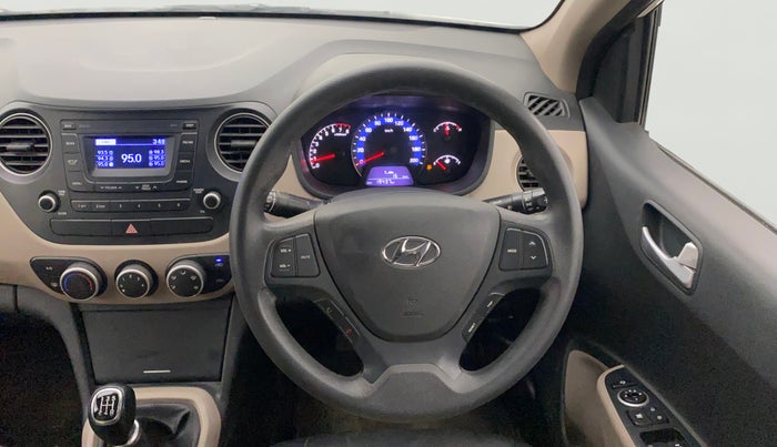 2016 Hyundai Xcent SX 1.2, Petrol, Manual, 19,400 km, Steering Wheel Close Up