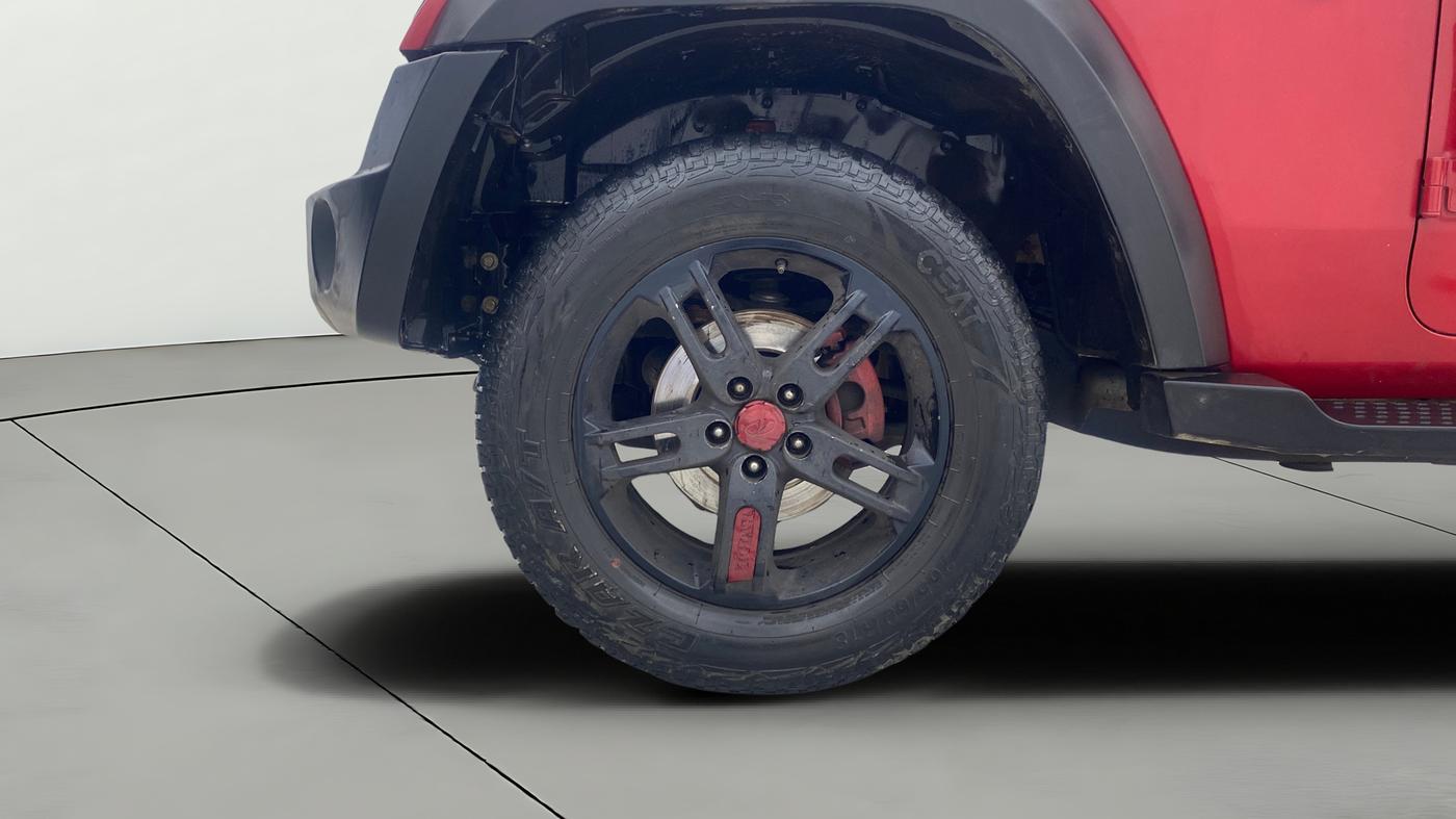 2022 Mahindra Thar LX HT PETROL 4WD MT, Petrol, Manual, 53,306 km, Left Front Wheel