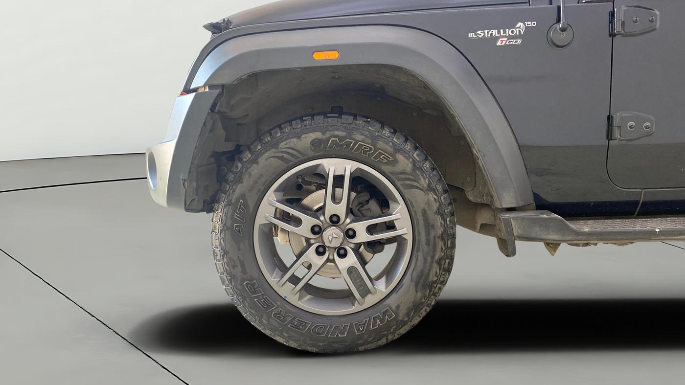 2022 Mahindra Thar LX HT PETROL 4WD MT, Petrol, Manual, 47,601 km, Left Front Wheel