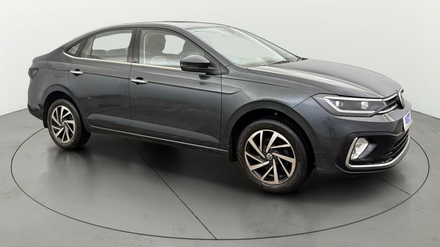 2023 Volkswagen VIRTUS TOPLINE TSI 1.0 AT, Petrol, Automatic, 38,311 km, Right Front Diagonal