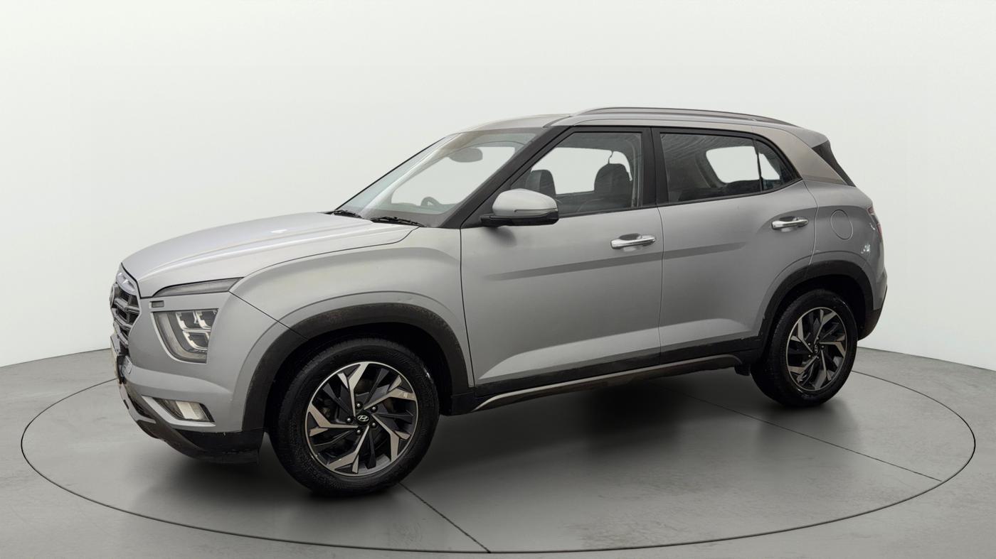 2020 Hyundai Creta SX (O) IVT 1.5 PETROL, Petrol, Automatic, 87,002 km, Left Front Diagonal