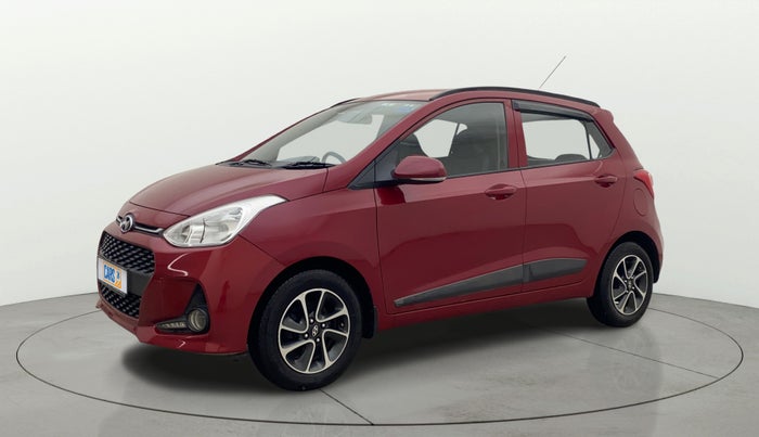 2017 Hyundai Grand i10 SPORTZ AT 1.2 KAPPA VTVT, Petrol, Automatic, 35,406 km, Left Front Diagonal