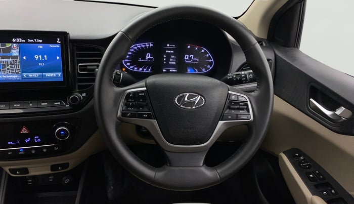 2021 Hyundai Verna SX (O)1.5 VTVT, Petrol, Manual, 43,148 km, Steering Wheel Close Up