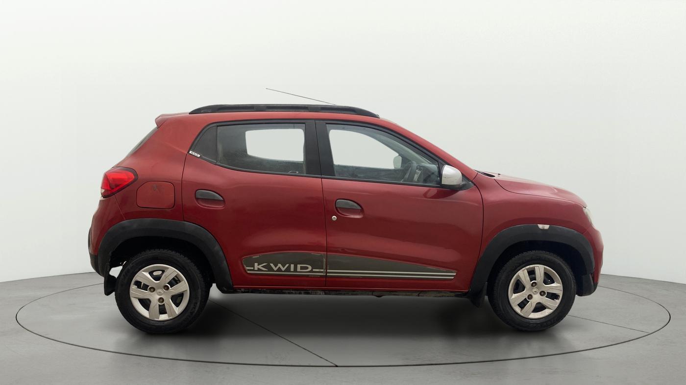 2018 Renault Kwid RXT 1.0 (O), Petrol, Manual, 38,571 km, Right Side View