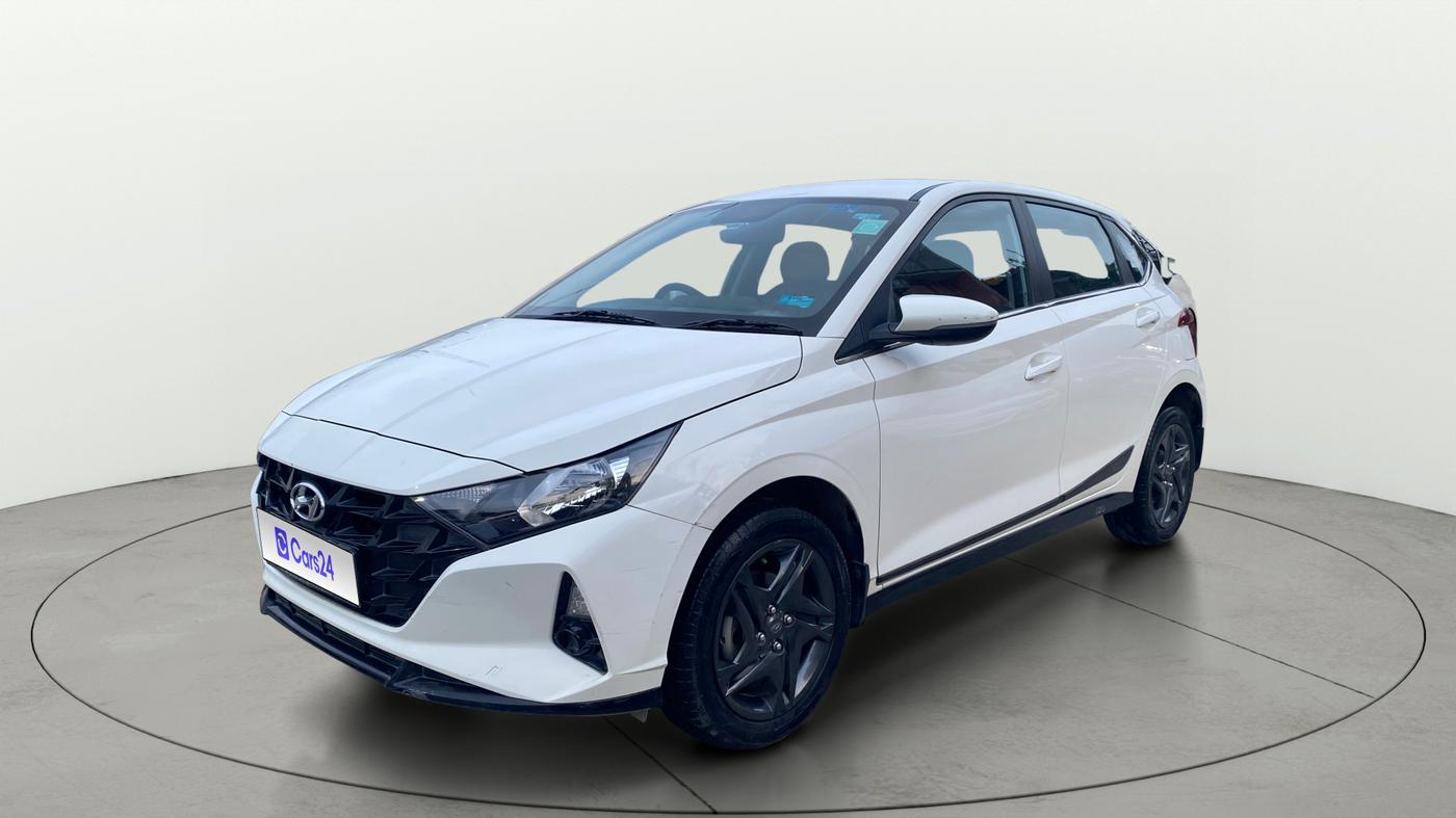 2022 Hyundai NEW I20 Sportz 1.2 IVT, Petrol, Automatic, 20,494 km, Left Front Diagonal