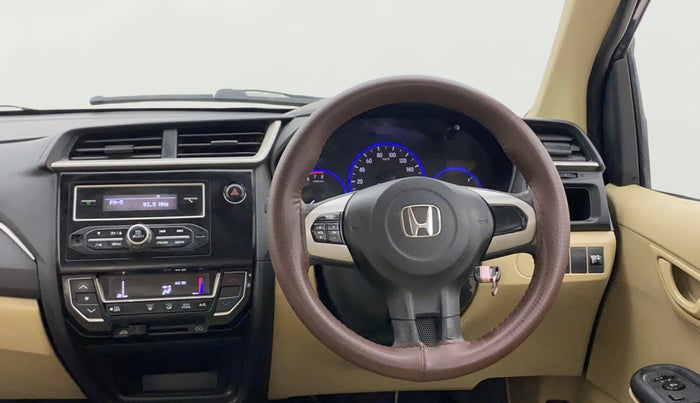 2016 Honda Amaze 1.2L I-VTEC S, Petrol, Manual, 1,06,842 km, Steering Wheel Close Up