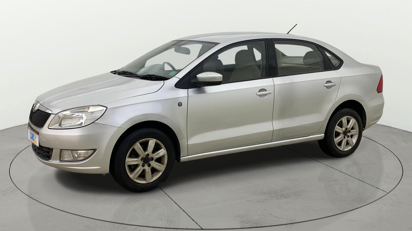 2014 Skoda Rapid AMBITION 1.6 MPI MT, Petrol, Manual, 49,878 km, Left Front Diagonal
