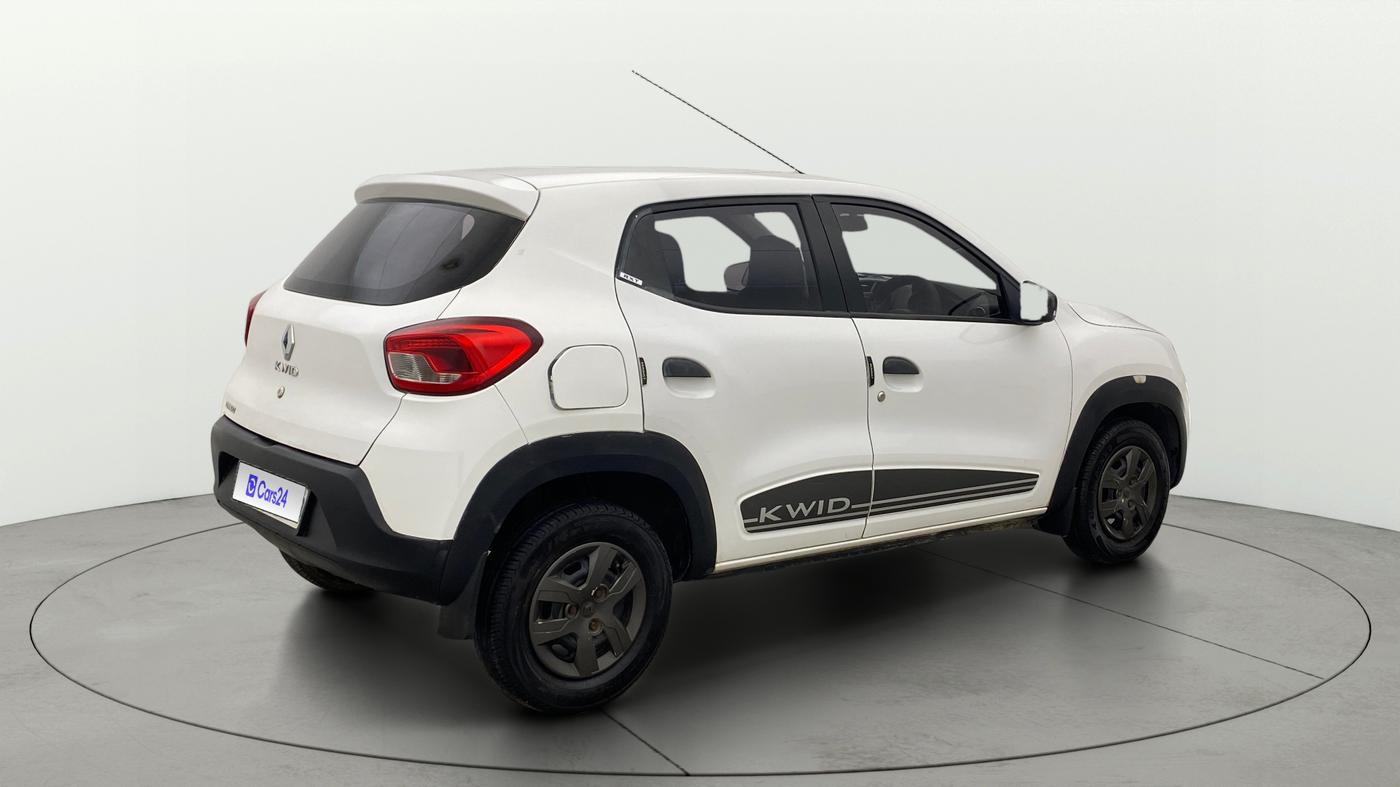2018 Renault Kwid RXT 1.0 (O), Petrol, Manual, 69,928 km, Right Back Diagonal