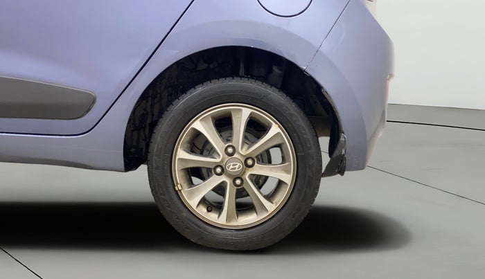 2014 Hyundai Grand i10 ASTA (O) 1.2 KAPPA VTVT, Petrol, Manual, 34,694 km, Left Rear Wheel