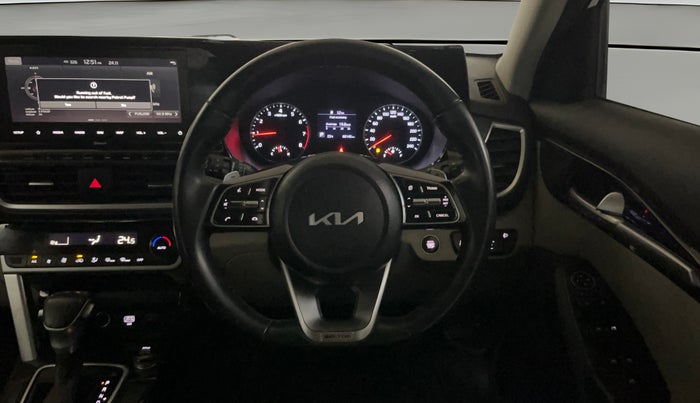 2022 KIA SELTOS HTX IVT 1.5 PETROL, Petrol, Automatic, 68,137 km, Steering Wheel Close Up