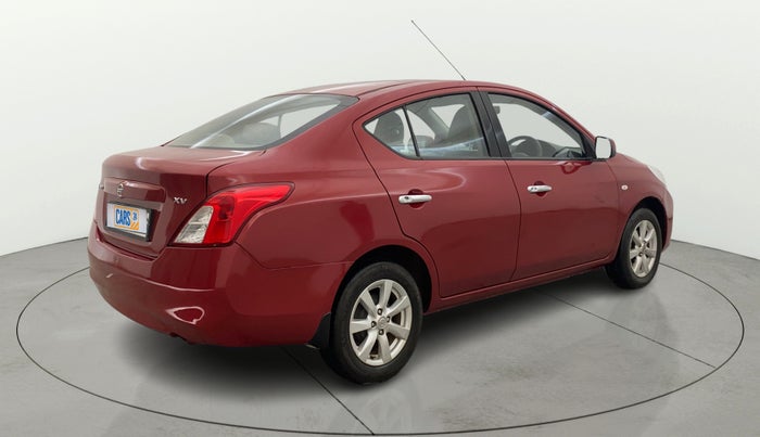 2015 Nissan Sunny XV PETROL, Petrol, Manual, 1,28,681 km, Right Back Diagonal